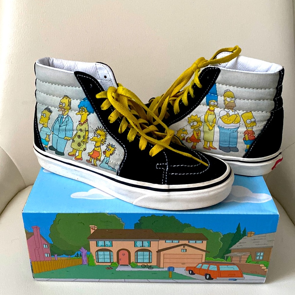 Special Edition Collectors Vans “The Simpsons” with original box